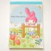 Photo1: Sanrio My Melody Memo Pad park Brand New (1)