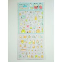 San-X Sumikko Gurashi index notebook planner etc.. vinyl Stickers Blue New 