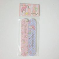 Sanrio My Melody Nail File Buffer Set Pink Purple Brand-New