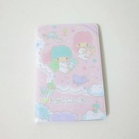 Sanrio Little Twin Stars Kiki & Lala Card Case sky New 