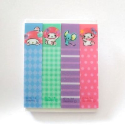 Photo2: Sanrio My Melody Memo Tags Slips Labels with case Brand New