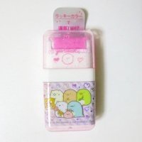 San-X Sumikko Gurashi Roller Eraser Pink Brand New