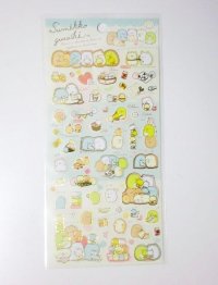 San-X Sumikko Gurashi Stickers stuffed toy blue Brand New