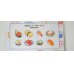 Photo2: Sushi Ikura Salmon Maguro etc...flake Japanese Paper Washi Stickers 40 pcs New (2)