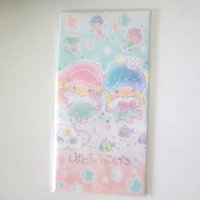 Sanrio Little Twin Stars Kiki & Lala Marine Mini Envelopes Long Brand New