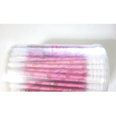 Photo2: Sanrio My Melody cotton swab ear bud q-tip 100 pcs set Brand New