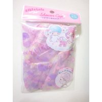 Sanrio Little Twin Stars Kiki & Lala Shower Cap Pink Brand New