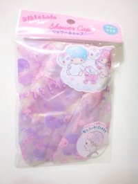 Sanrio Little Twin Stars Kiki & Lala Shower Cap Pink Brand New