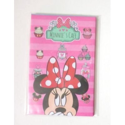 Photo1: Disney Minnie Mouse mini envelopes pink Brand New