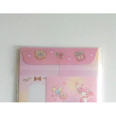 Photo2: Sanrio My Melody mini envelopes pink Brand New