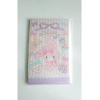 Sanrio Bonbonribbon mini envelopes stripe pink Brand New