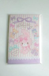 Sanrio Bonbonribbon mini envelopes stripe pink Brand New