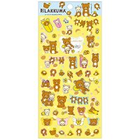 San- X rilakkuma korilakkuma kiiroitori Mascot Costume Stickers Brand New