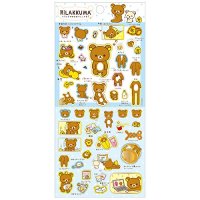 San- X rilakkuma korilakkuma kiiroitori Mascot Costume Stickers Brand New