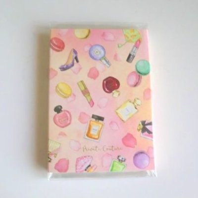 Photo1: Memo Pad set Book makeup sweets lovely Brand-New