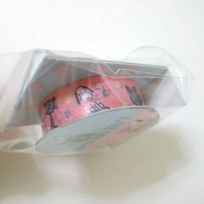 Photo2: Peanuts Snoopy Decorative Craft Washi Masking Tape Sticker pink New