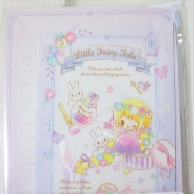 Photo2: Mini petite writing paper set Dreamy Flowers lovely Brand New