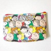 Peanuts Snoopy Charlie Brown Friends Mini Pouch Brand New