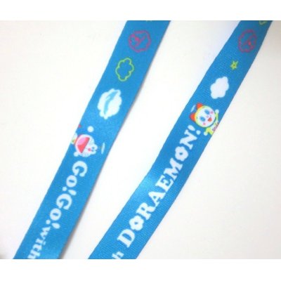 Photo2: Doraemon Dorami Name ID Card Holder Neck Strap lanyard Blue New