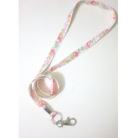 Sanrio My Melody Name ID Card Holder Neck Strap lanyard White Pink New