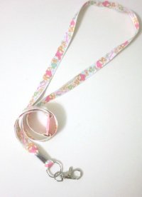 Sanrio My Melody Name ID Card Holder Neck Strap lanyard White Pink New