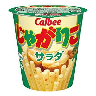 Photo1: Calbee Jagariko potato stick snack salad Japanese Brand New