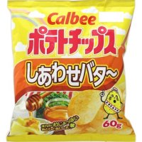 Calbee Potato chips Happy Butter Honey Japanese snack Brand New