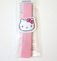 Sanrio Hello Kitty pink Bento Lunch Box Belt Band Brand New