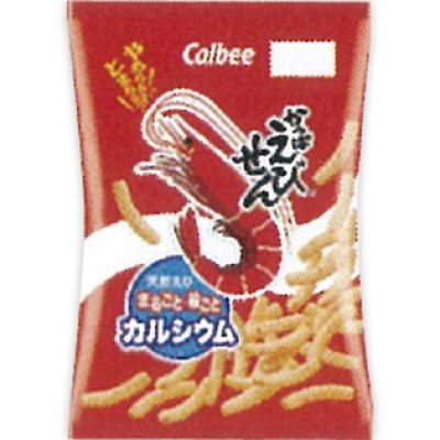 Photo1: Calbee Kappaebisen shrimp snack Japanese Brand New