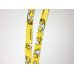 Photo2: Sanrio Gudetama Egg Name ID Card Holder Neck Strap lanyard Yellow New (2)