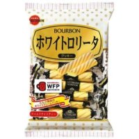 Bourbon White Rollita cookies Japanese Sweets Brand New