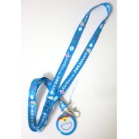 Doraemon Dorami Name ID Card Holder Neck Strap lanyard Blue New