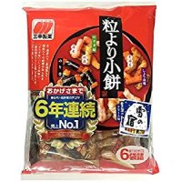 Sanko Seika Senbei Sweet & Salty Rice Cracker Seaweed Soy Salad Cream Flavor set New