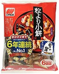 Sanko Seika Senbei Sweet & Salty Rice Cracker Seaweed Soy Salad Cream Flavor set New