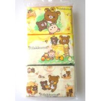 San-X Rilakkuma Pocket Tissue 6 pcs honey picnic Brand New