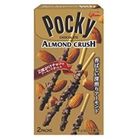 Glico Alomond Crash Pocky chocolate cookies stick Japanese Sweets Brand New