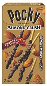 Glico Alomond Crash Pocky chocolate cookies stick Japanese Sweets Brand New