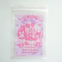 Sanrio My Melody Plastic Ziplock Bags Strawberry 15pcs S Brand New