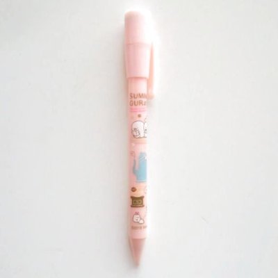 Photo2: San-X Sumikko Gurashi cafe mechanical pencil pink with stamp Brand New