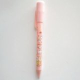 San-X Sumikko Gurashi cafe mechanical pencil pink with stamp Brand New