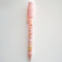 San-X Sumikko Gurashi cafe mechanical pencil pink with stamp Brand New