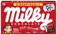 Fujiya Milky milk chocolate sweets Peko chan New