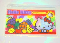 Sanrio Hello Kitty slide fastener vinyl pouch Bag for makeup stationary etc... New