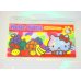 Photo1: Sanrio Hello Kitty slide fastener vinyl pouch Bag for makeup stationary etc... New (1)