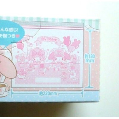 Photo3: Sanrio My Melody Plastic Ziplock Plastic Food Bags 6 pcs M New