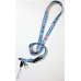 Photo1: Disney Mickey Mouse ID Card Holder Neck Strap lanyard Blue New (1)