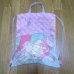 Photo2: Sanrio Little Twin Stars Kiki & Lala backsack bag Brand New (2)