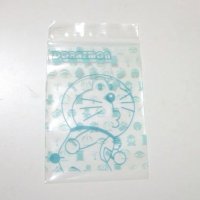 Doraemon Plastic Ziplock Bags 20 pcs S Blue New