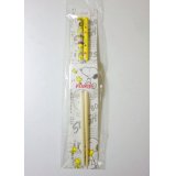 Peanuts Snoopy Woodstock chopsticks yellow Brand New