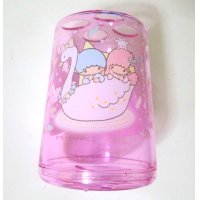 Sanrio Little Twin Stars Kiki & Lala Tooth Brush Stand purple swan New